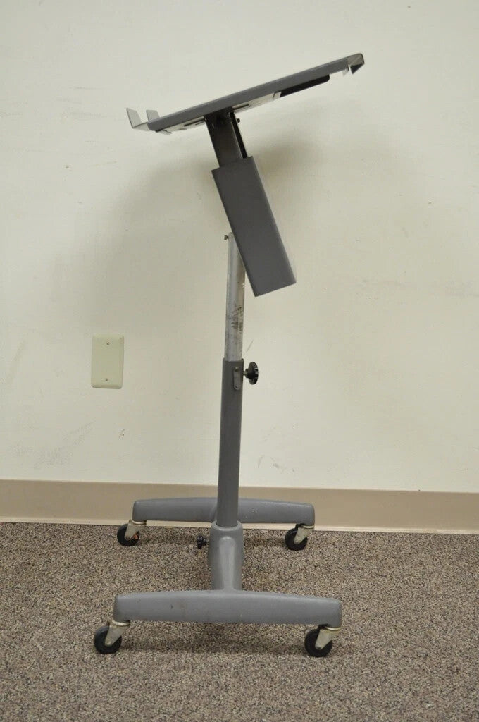 Vintage Mid Century Modern Art Deco Adjustable Book Lectern by Tiffany Stand Co
