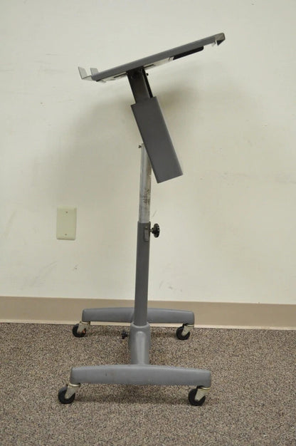 Vintage Mid Century Modern Art Deco Adjustable Book Lectern by Tiffany Stand Co