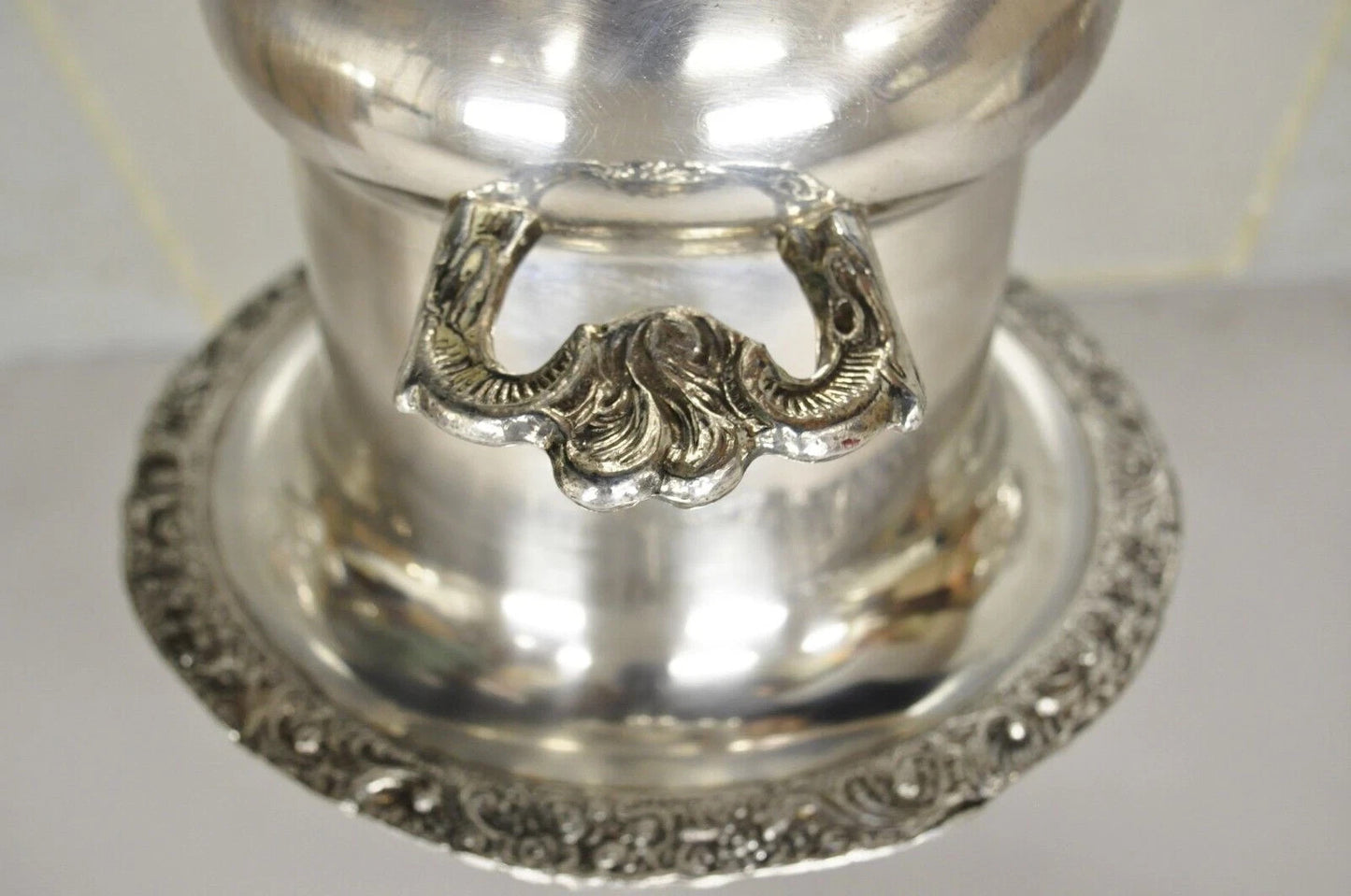 Vintage W&S Blackinton Silver Plated Trophy Cup Urn Champagne Chiller Ice Bucket