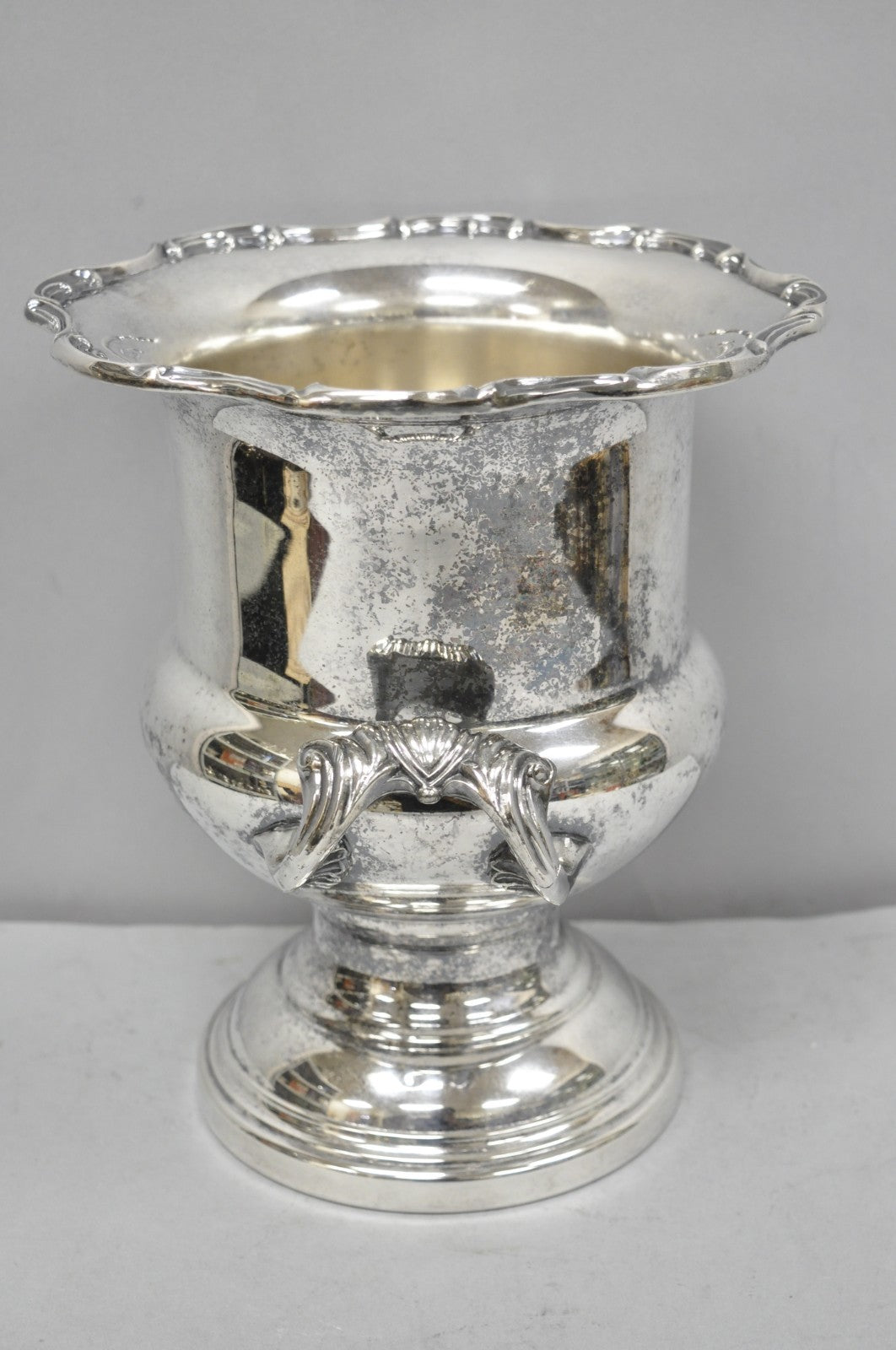 Vintage Victorian Silver Plated Trophy Cup Urn Champagne Chiller Bar Ice Bucket