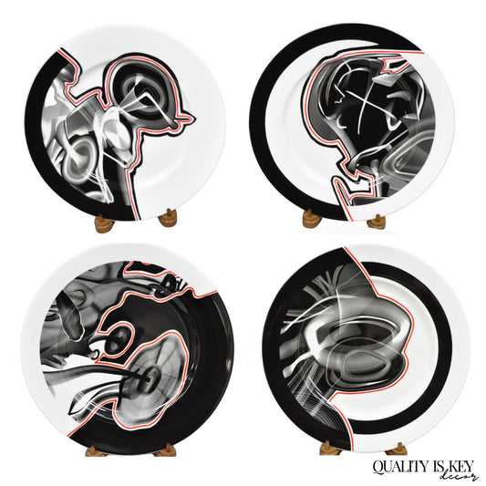 Frank Stella David Mirvish Designs Vortex Engravings 1-4 Black Plate - Set of 4