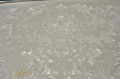 Vintage Eales 1779 Silver Plated 22" Footed Twin Handle Bar Tray Platter