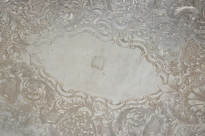 Vintage 1847 Rogers Bros Heritage 9492 Large Silver Plated Serving Platter Tray
