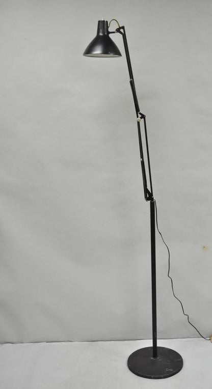 Vintage Luxo Pixar Style Mid Century Modern Articulating Drafting Floor Lamp