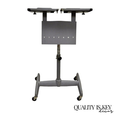 Vintage Mid Century Modern Art Deco Adjustable Book Lectern by Tiffany Stand Co