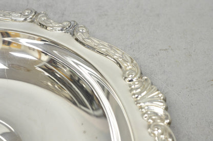 Vintage Sheridan Victorian Silver Plated Shrimp Cocktail Serving Platter Tray