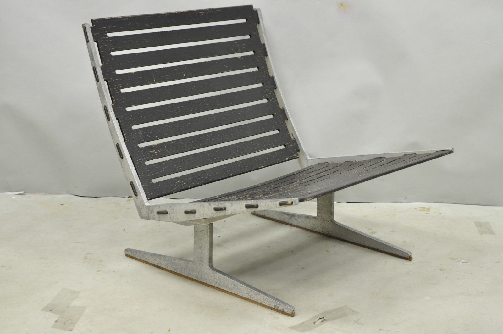 Vintage Paul Leidersdorff Caravelle Mid Century Danish Modern Lounge Chair