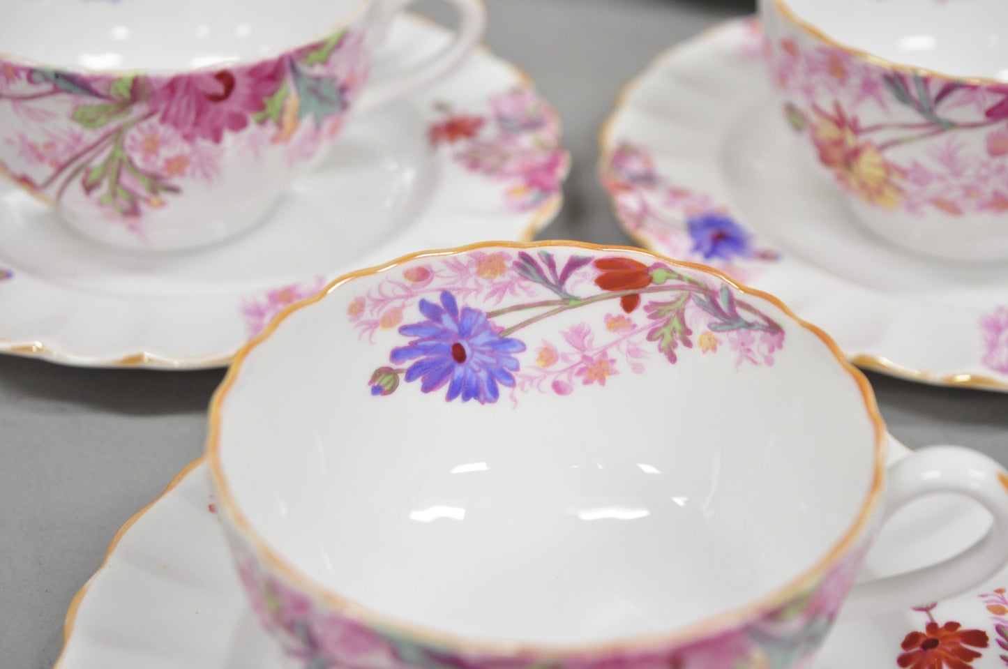 Spode England "Chelsea Garden" Bone China Porcelain Dinner Set 51 Pc Set