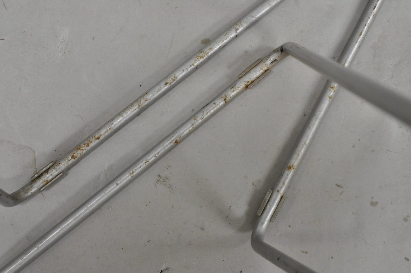 Turnstone by Steelcase Metal Scoop Barstool Stool w/ Green Cushion - Set of 3