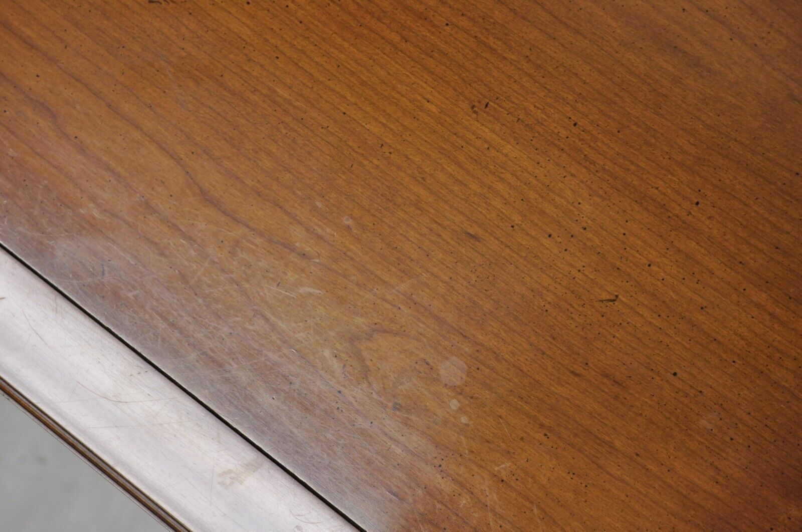 Vintage Century Furniture Hollywood Regency 2 Door Walnut Record Console Cabinet