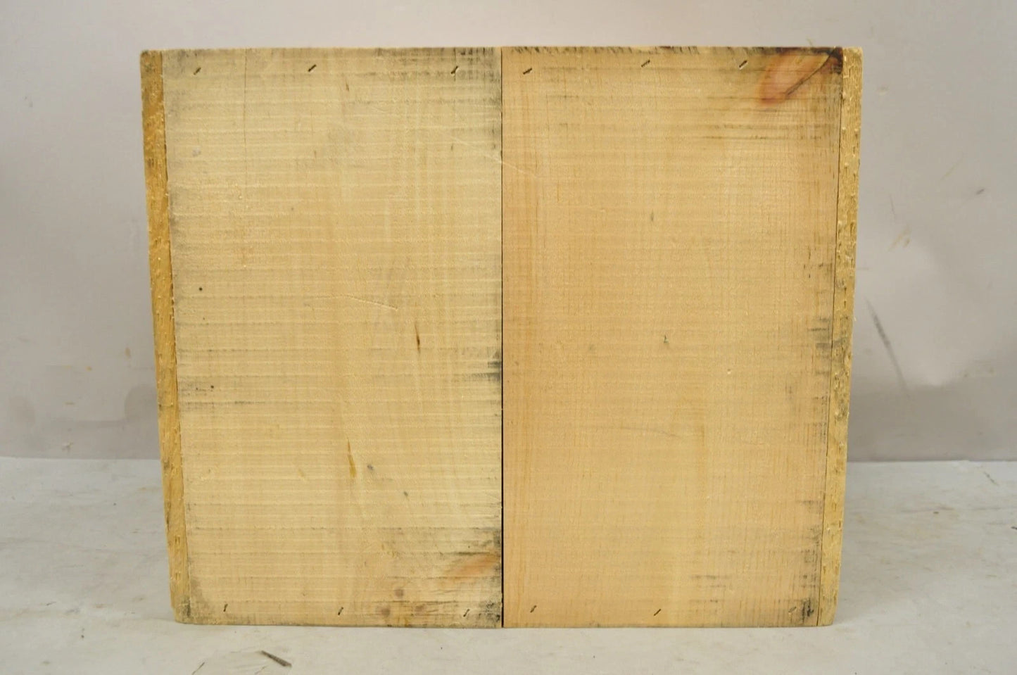 RRL Wooden Sliding Lid Crate Ralph Lauren? Perishable Burn Mark Storage Box