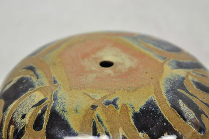 Vintage Alisa Liskin Claussen Studio Signed Ceramic Glazed Pottery Vessel Vase