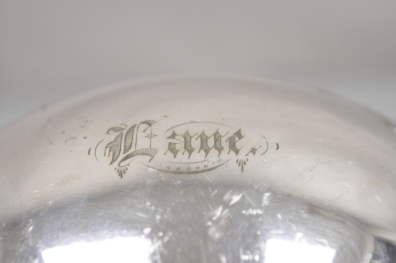 Antique English Edwardian Small Silver Plated Revolving Lid Butter Dish Server