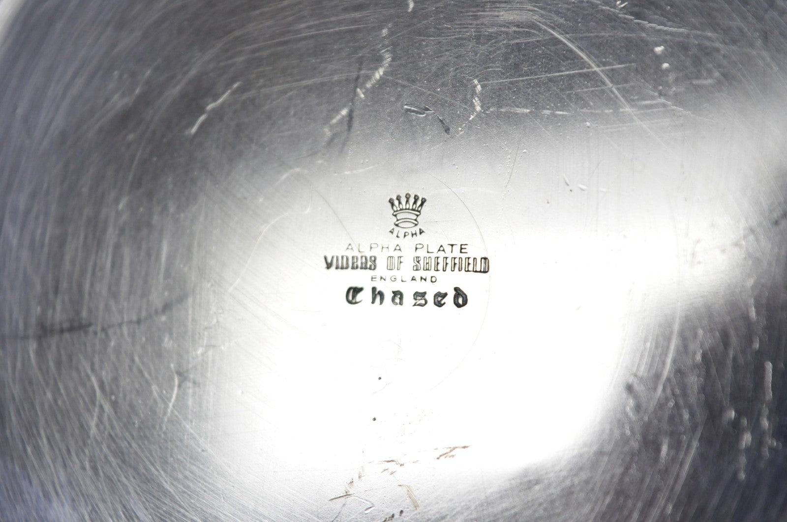 Vintage Viners of Sheffield English Regency Silver Plated Wine Bottle Coaster