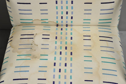 Vintage Mid Century Modern Brno Style Chrome Cantilever Baughman Arm Chairs Pair