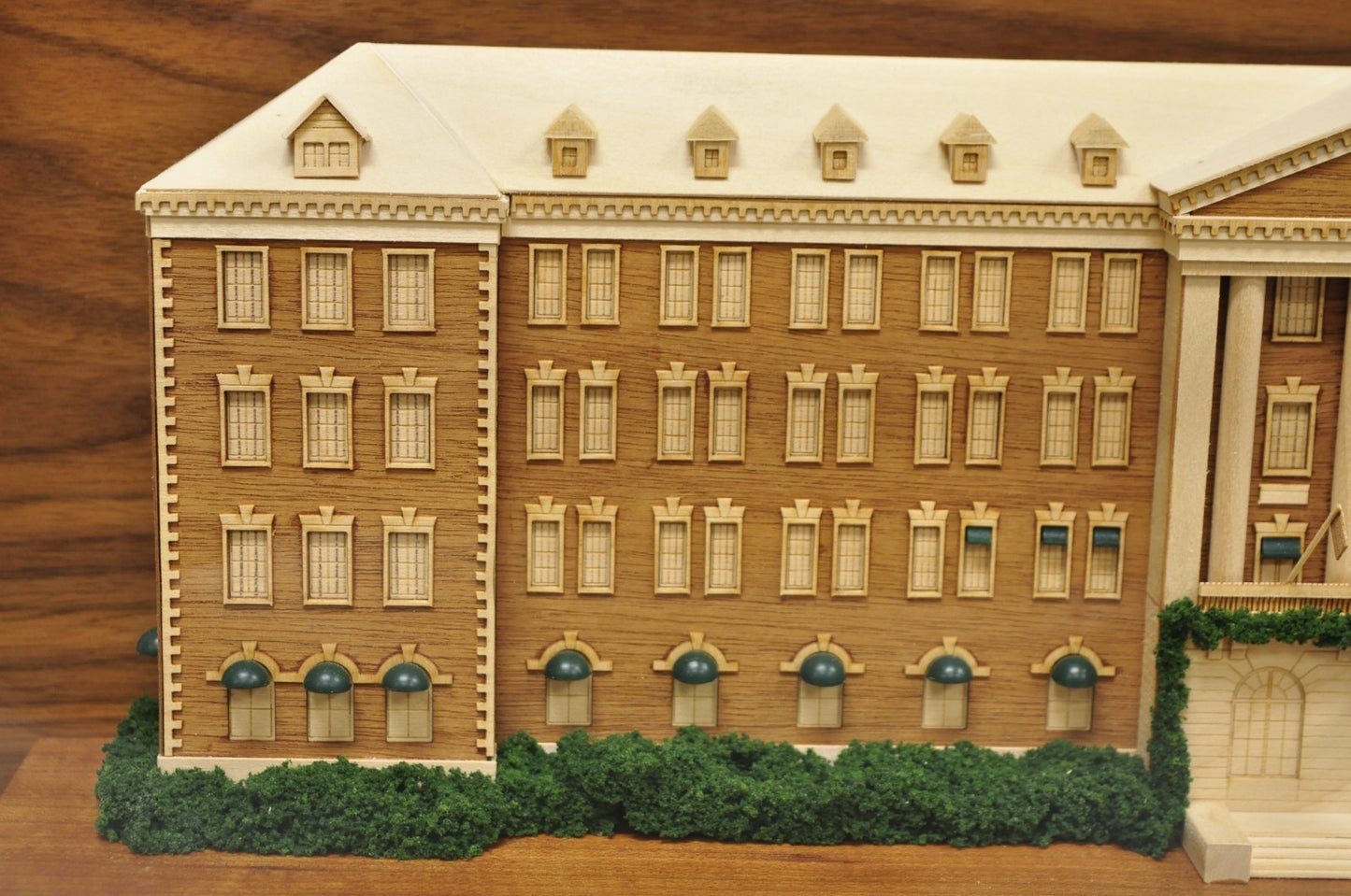 The Culinary Institute of America Mixed Wood Award Model for Dr John Connolly