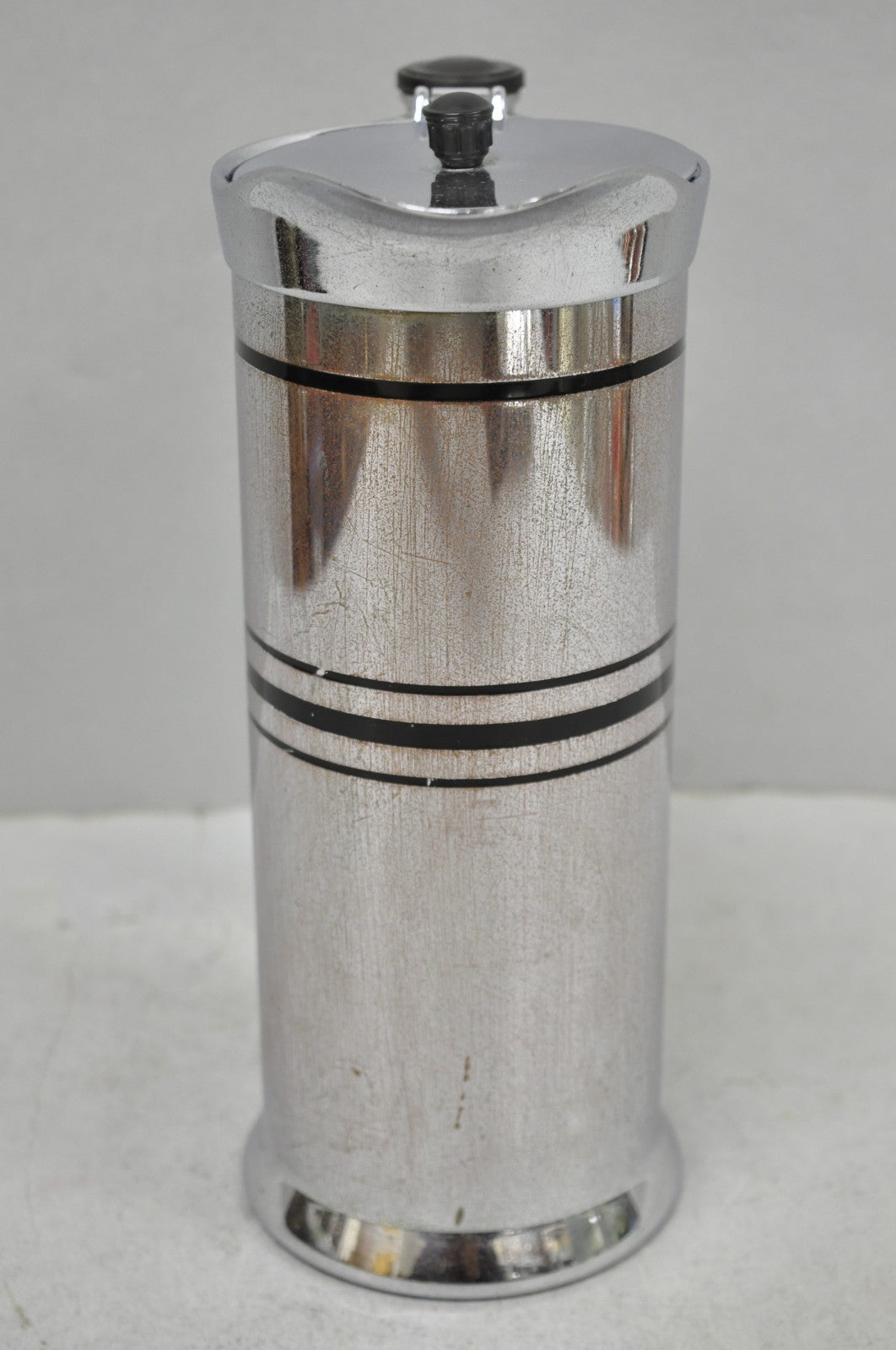 Vintage Sunbeam Art Deco Style Silver Plated Diner Coffee Pot