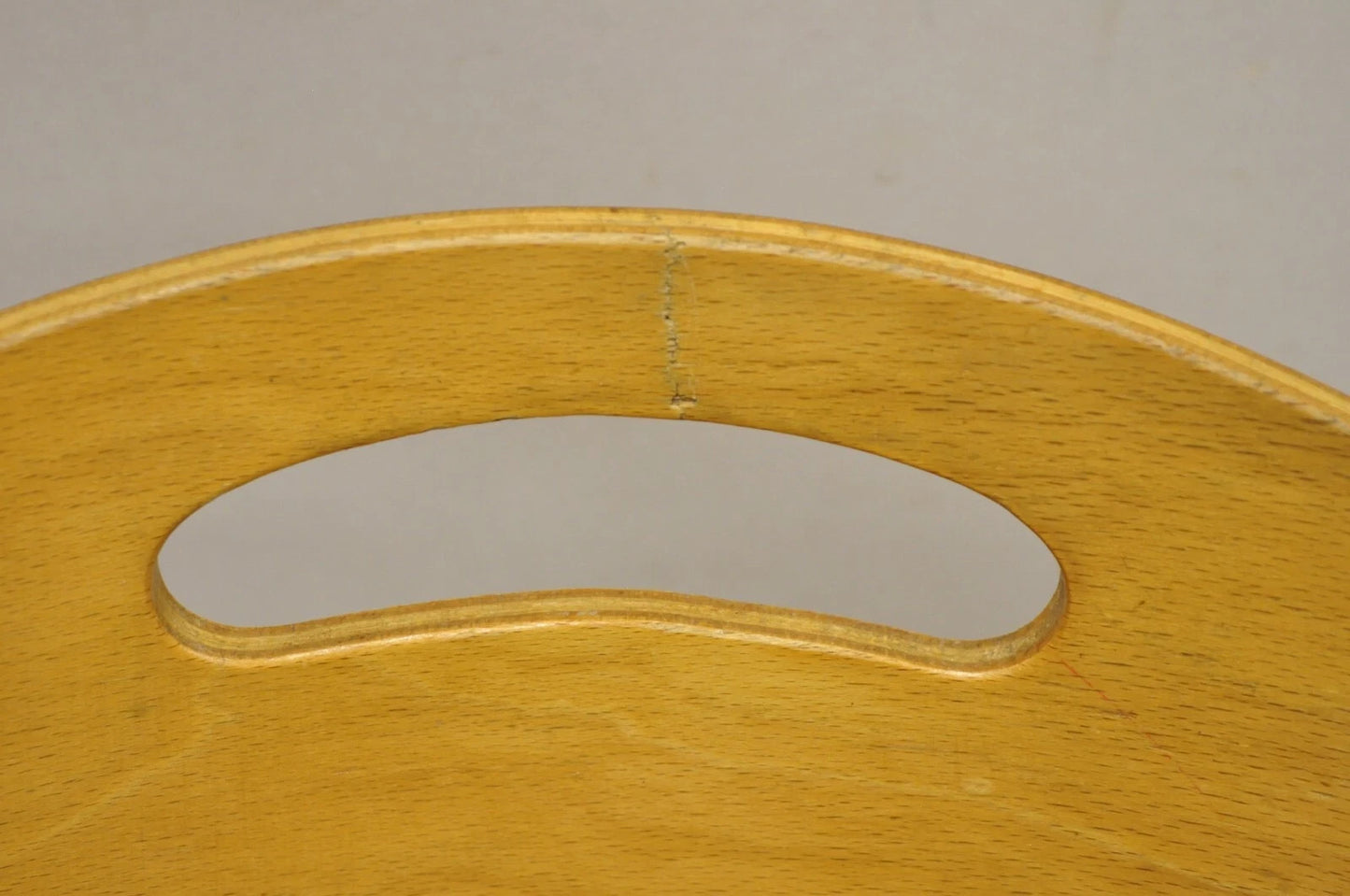 Mid Century Modern Birch Maple Bentwood Woven Rush Dining Chairs - Set of 6