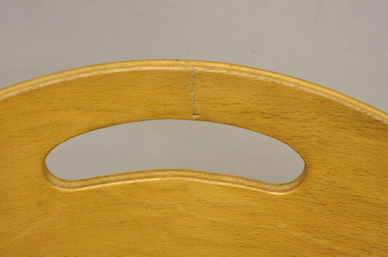 Mid Century Modern Birch Maple Bentwood Woven Rush Dining Chairs - Set of 6