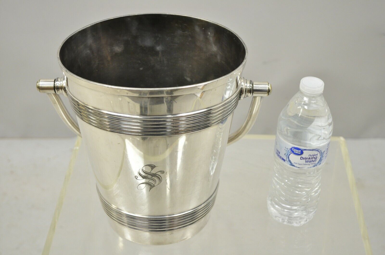 International Wilcox S.P. Co English Regency Champagne Ice Bucket 800 Silver