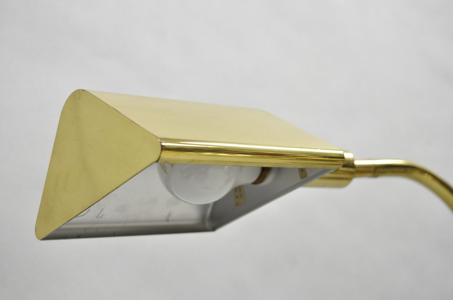 Vintage Chapman Mid Century Modern Adjustable Brass Reading Pharmacy Floor Lamp