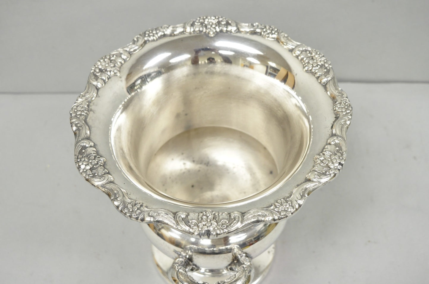 Vintage Victorian Silver Plated Trophy Cup Urn Champagne Chiller Ice Bucket