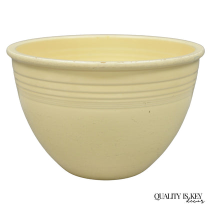 Vintage Fiesta Homer Laughlin China #7 Ivory Large Nesting Kitchen Mixing Bowl