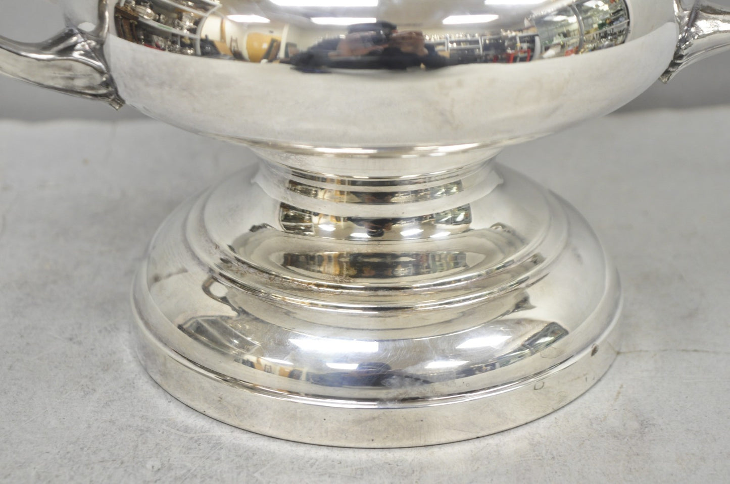 Vintage FB Rogers Silver Plated Trophy Cup Urn Champagne Chiller Bar Ice Bucket