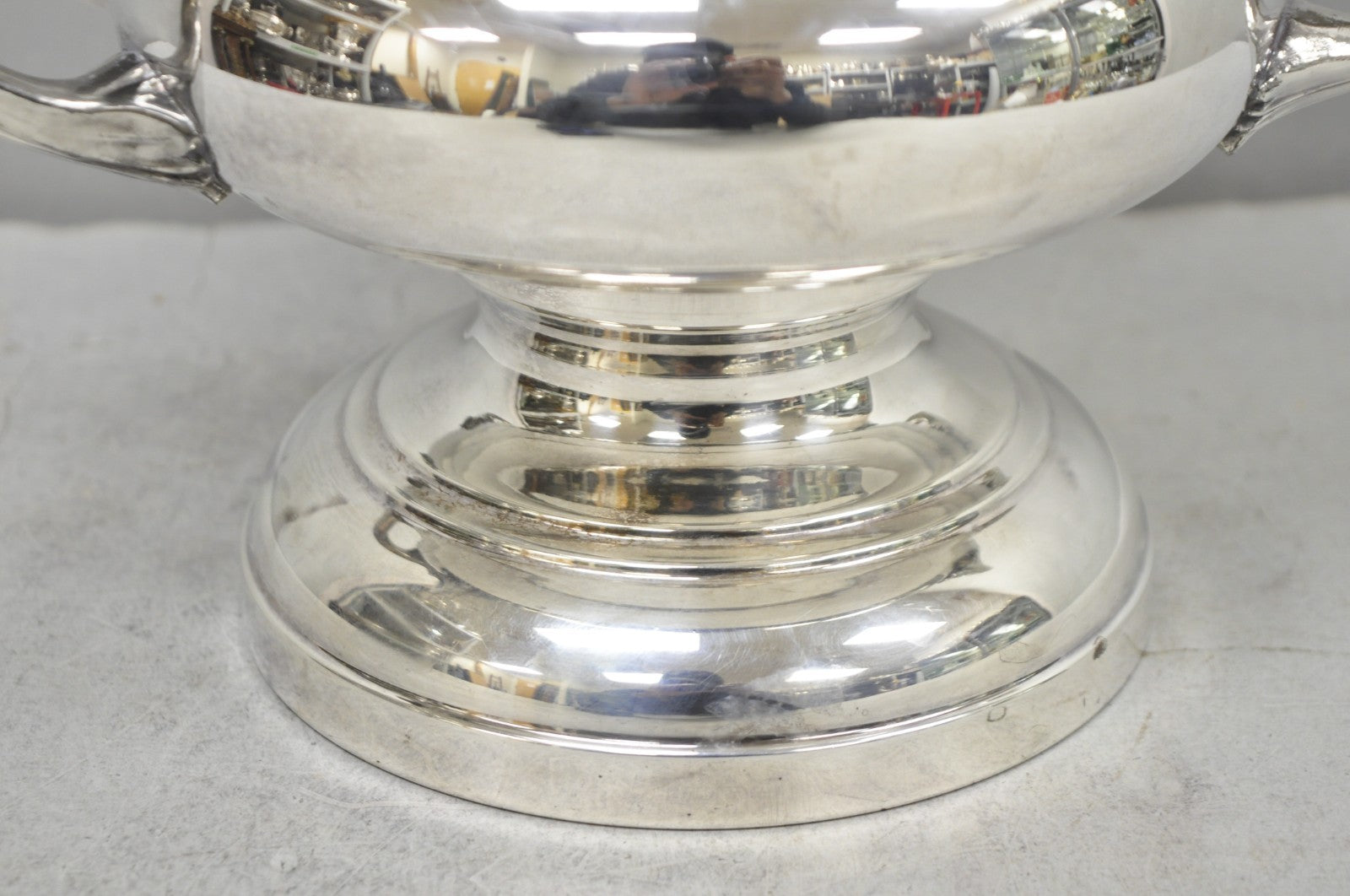 Vintage FB Rogers Silver Plated Trophy Cup Urn Champagne Chiller Bar Ice Bucket