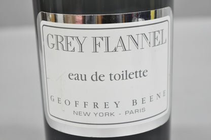 Large 9" Glass Dummy Bottle Geoffrey Beene Grey Flannel Perfume Store Display
