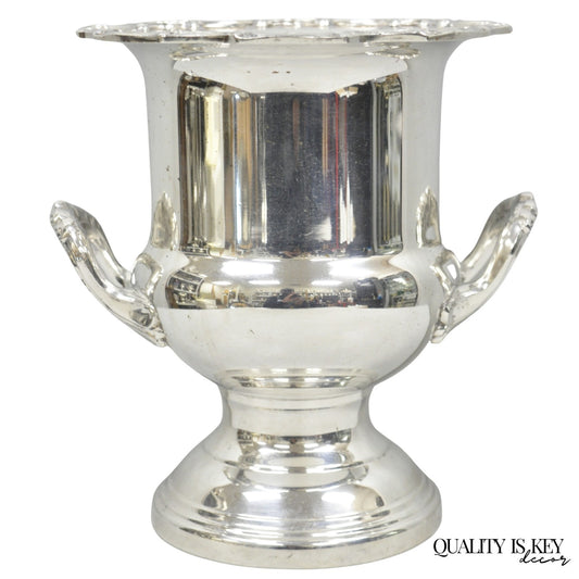 Vintage Leonard Victorian Silver Plated Trophy Cup Champagne Chiller Ice Bucket