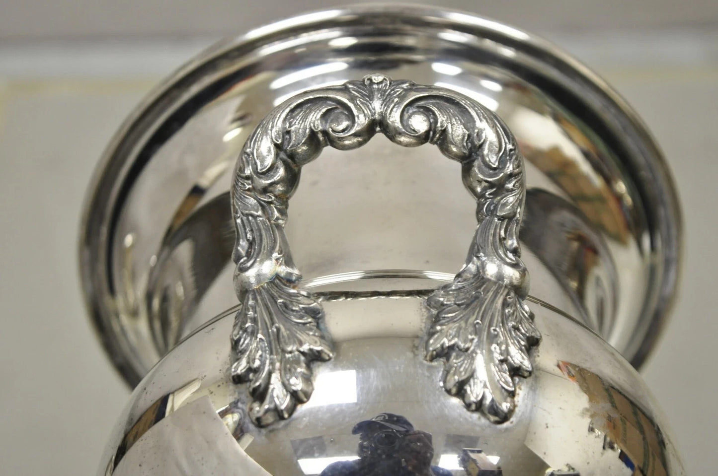 All State World Series Challenge 82 Baseball Silver Plated Trophy Cup Ice Bucket