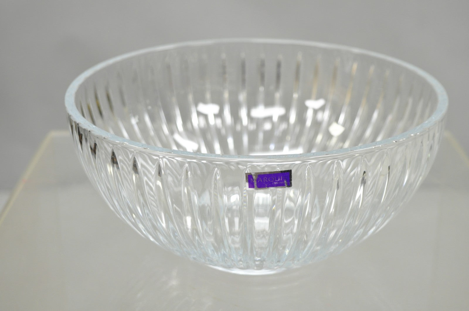 Marquis by Waterford Glass 10" Bezel Fruit Bowl Cut Crystal in Box