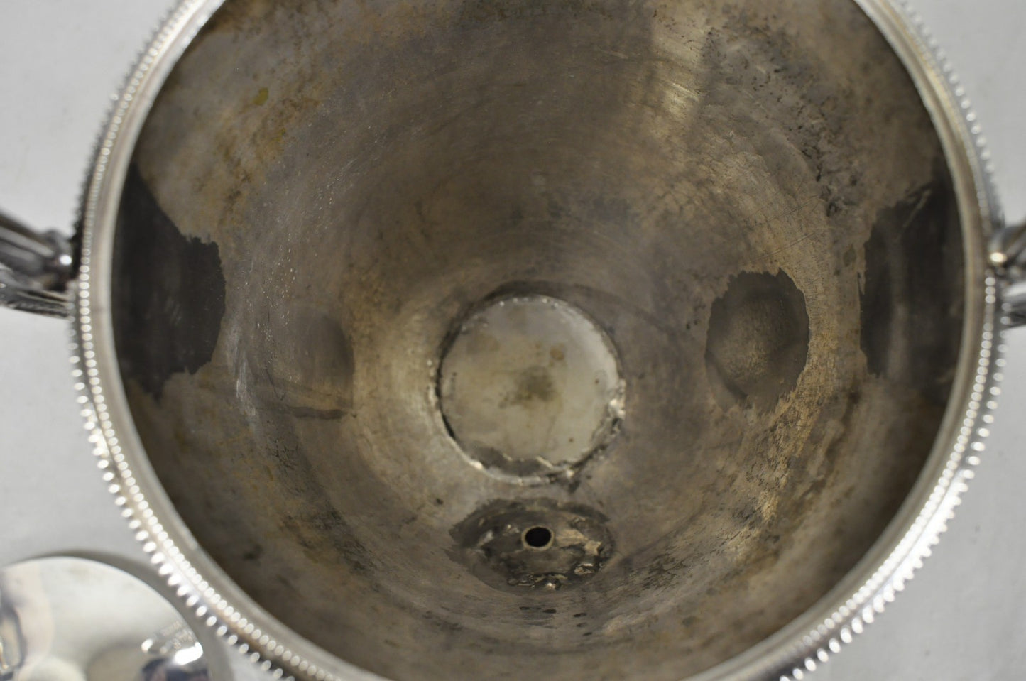 Antique English Regency Silver Plated Trophy Cup Urn Coffee Beverage Samovar