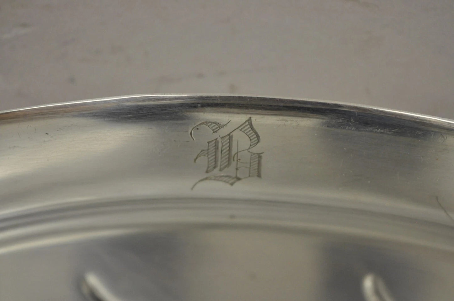 Reed & Barton Chesterfield Silver Plated Meat Cutlery Serving Platter Tray