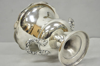 Vintage Victorian Silver Plated Trophy Cup Urn Champagne Chiller Ice Bucket