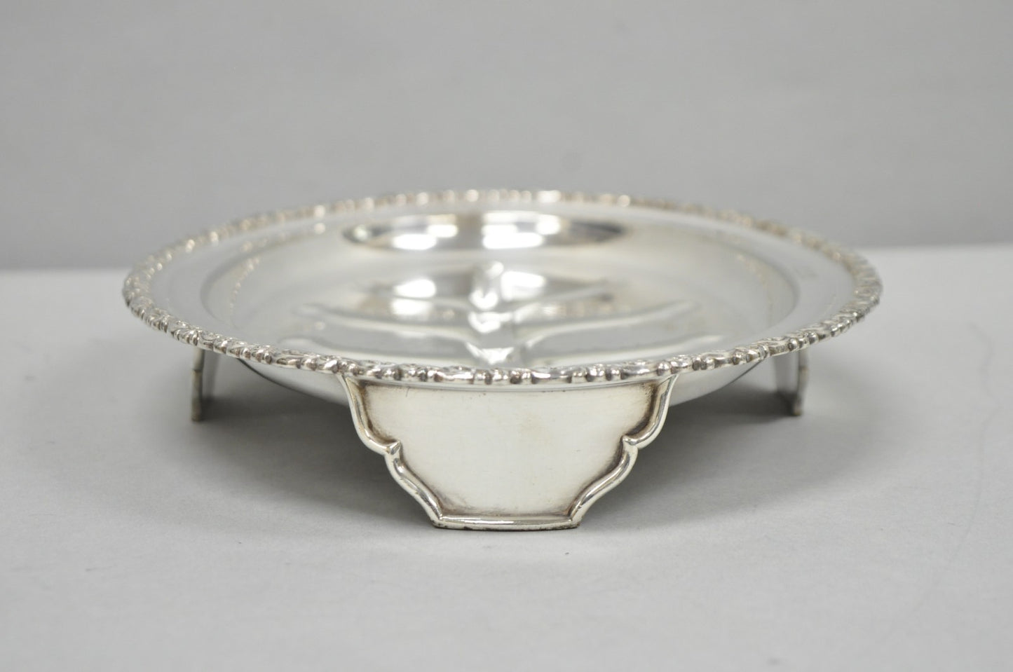 Antique Rogers Bros English Regency Silver Plated Small 12" Meat Cutlery Tray