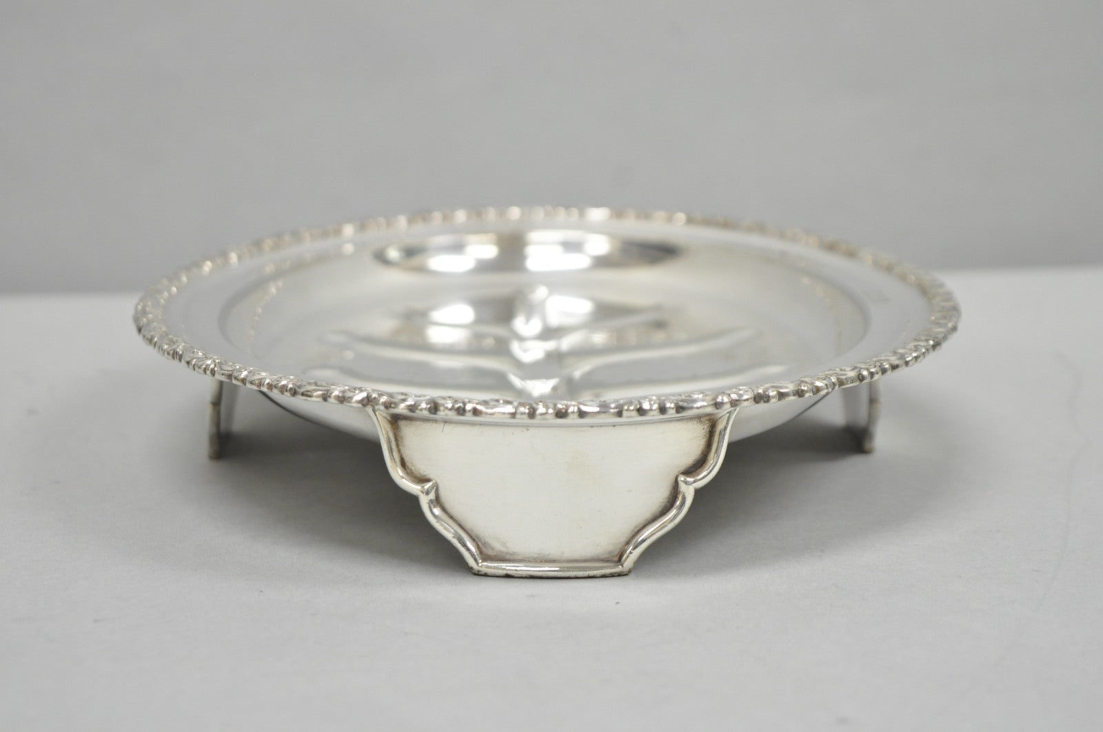 Antique Rogers Bros English Regency Silver Plated Small 12" Meat Cutlery Tray