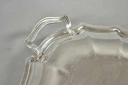 Vintage International Silver Co Chippendale Covered Serving Dish w/ "B" Monogram
