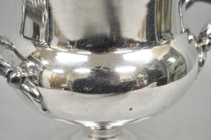 WM Rogers & Son 2051 Spring Flower Silver Plated Trophy Cup Champagne Chiller