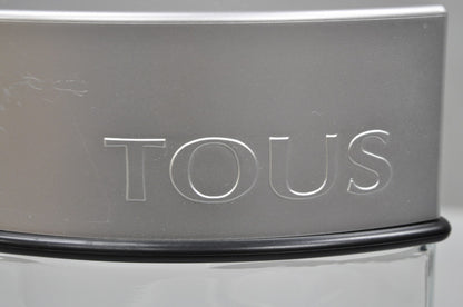 Vintage Large 12" Glass Dummy Bottle Tous Man Cologne Perfume Store Display