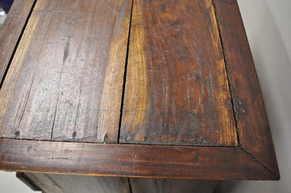 French Country Style Wooden Pyramid 41" Dresser Lingerie Chest Side Table