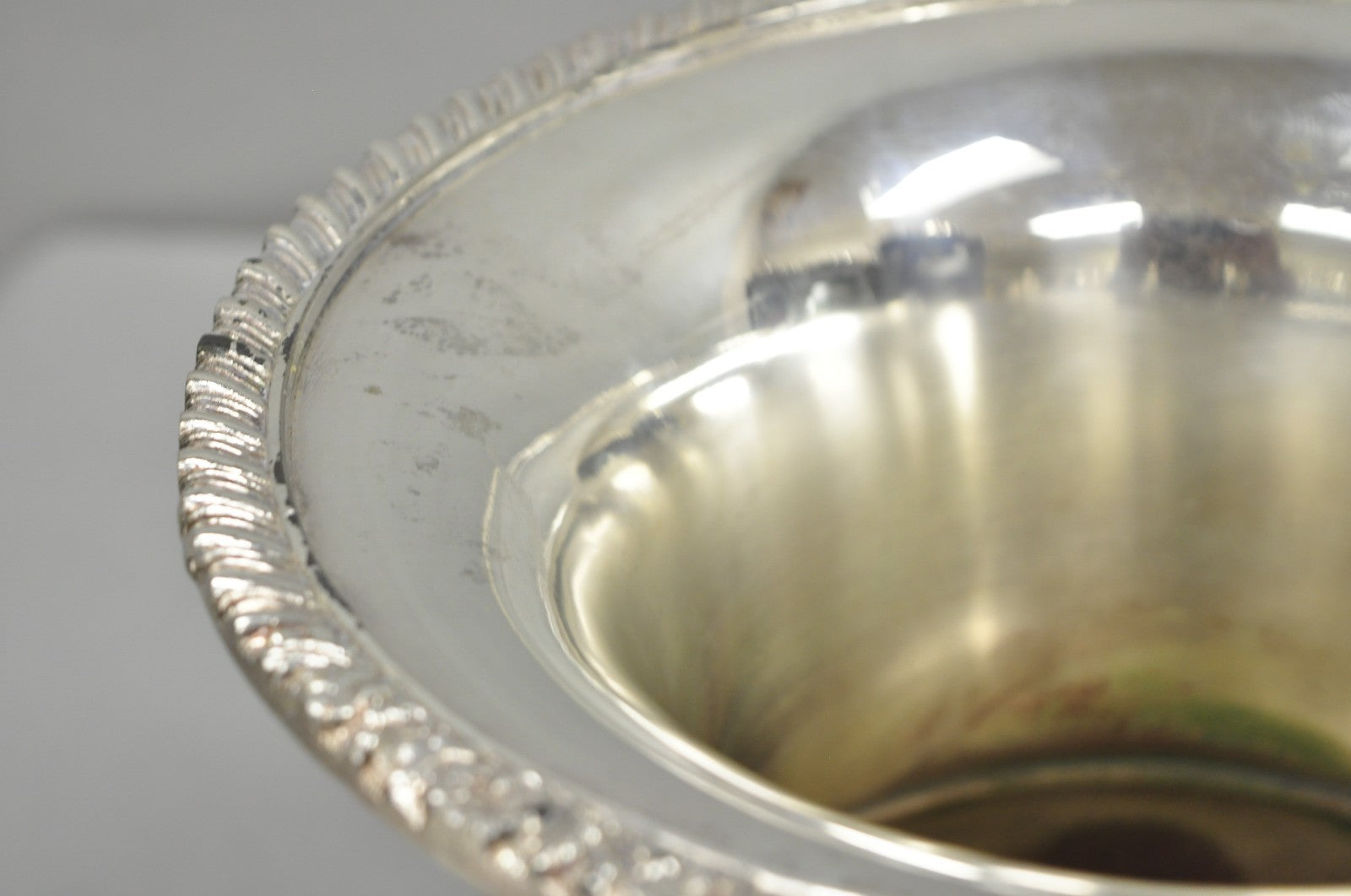 Victorian Silver Plated Potbelly Trophy Cup Champagne Chiller Bar Ice Bucket