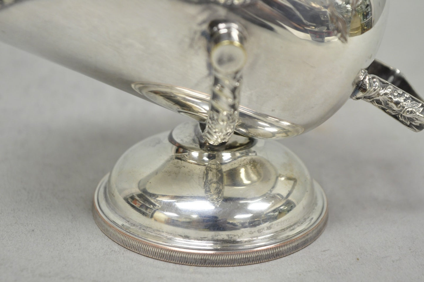Vintage English Victorian Silver Plated Sugar Cube Scuttle Bucket By Winchester