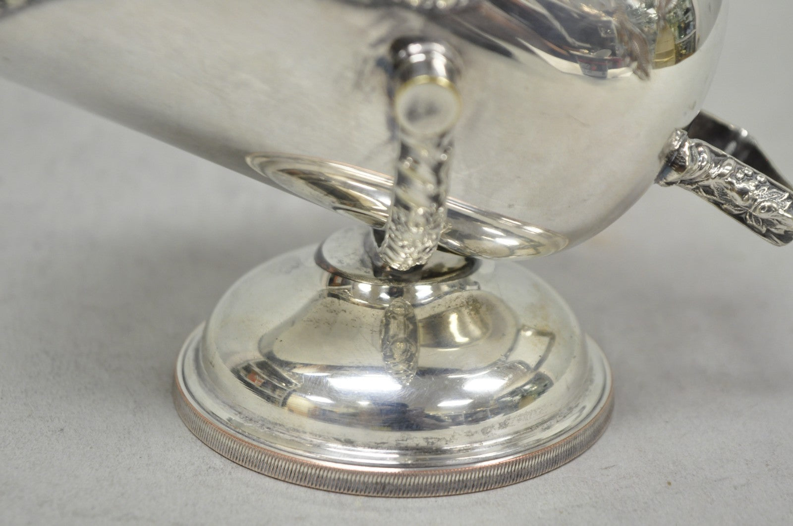 Vintage English Victorian Silver Plated Sugar Cube Scuttle Bucket By Winchester