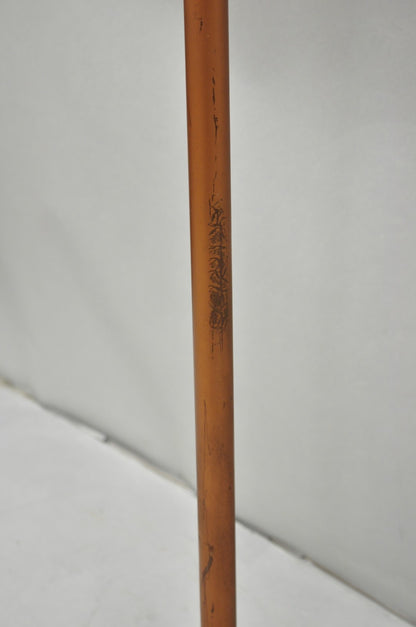 Vintage Dazor Industrial Modern Floating Tall Adjustable Metal Task Floor Lamp