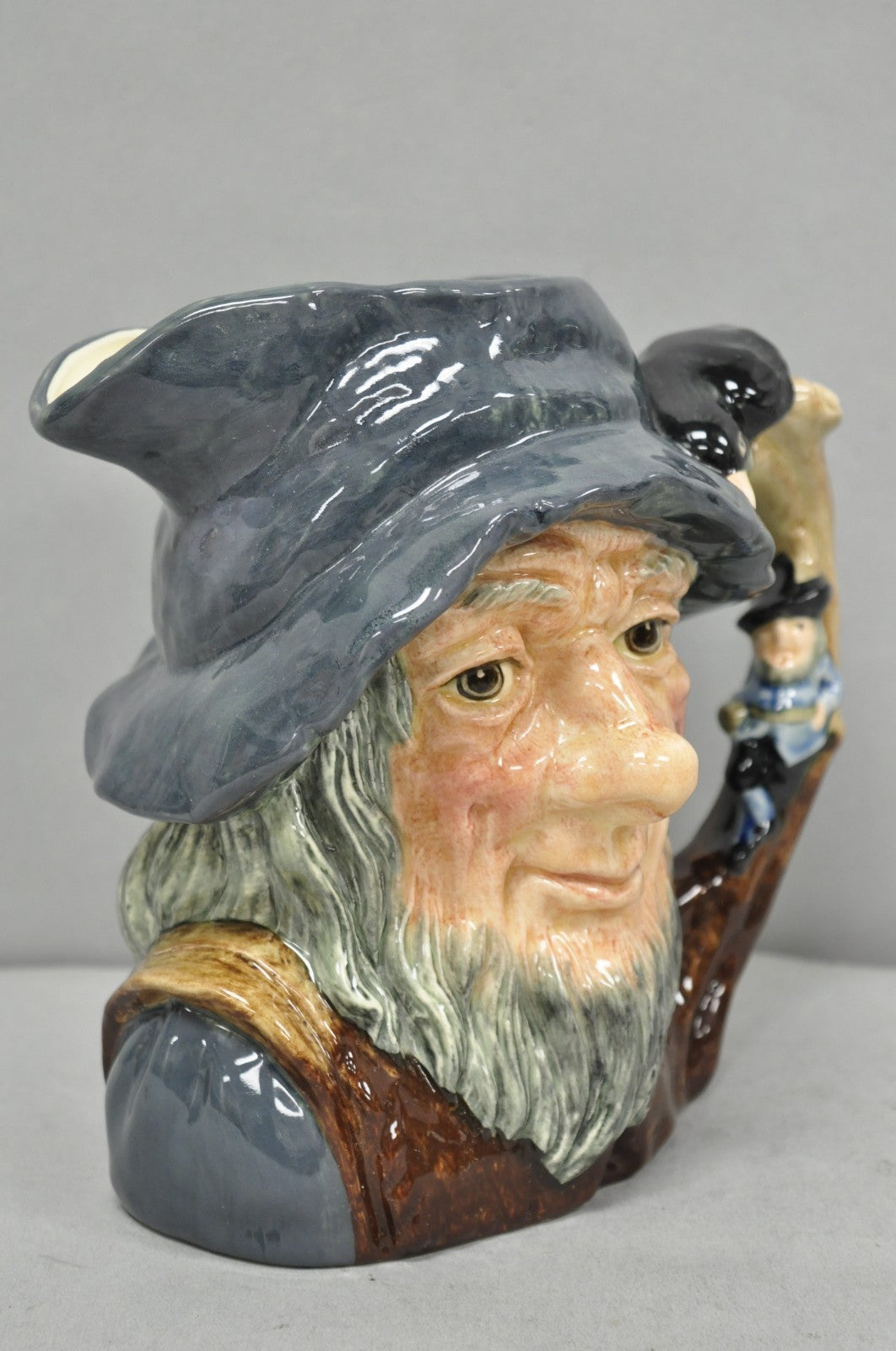 Vintage 1954 Royal Doulton Rip Van Winkle D6438 Porcelain Toby Character Jug Mug