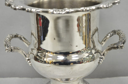Vintage Oneida Silver Plated Trophy Cup Urn Champagne Chiller Bar Ice Bucket