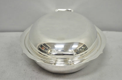 Vintage Towle 4046 Silver Plated Oval Covered Vegetable Serving Dish Platter