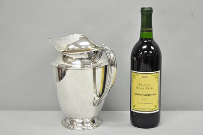 Vintage Oneida Briarcliff Victorian Silver Plated Water Pitcher